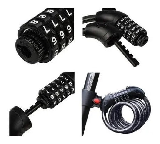 CANDADO CON CLAVE PARA BICICLETA CANDADO CON CLAVE PARA BICICLETA